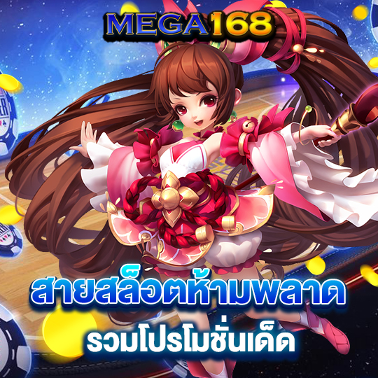 mega168 สายสล็อตห้ามพลาด รวมโปรโมชั่นเด็ด